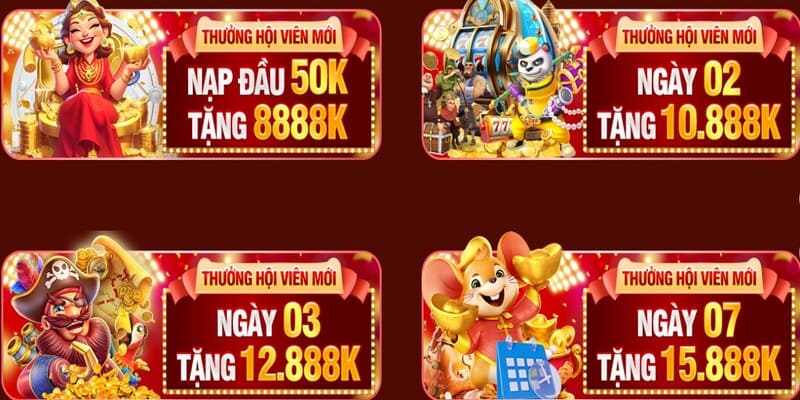 Hàng ngàn ưu đãi khủng khi đăng ký thành viên 98WIN